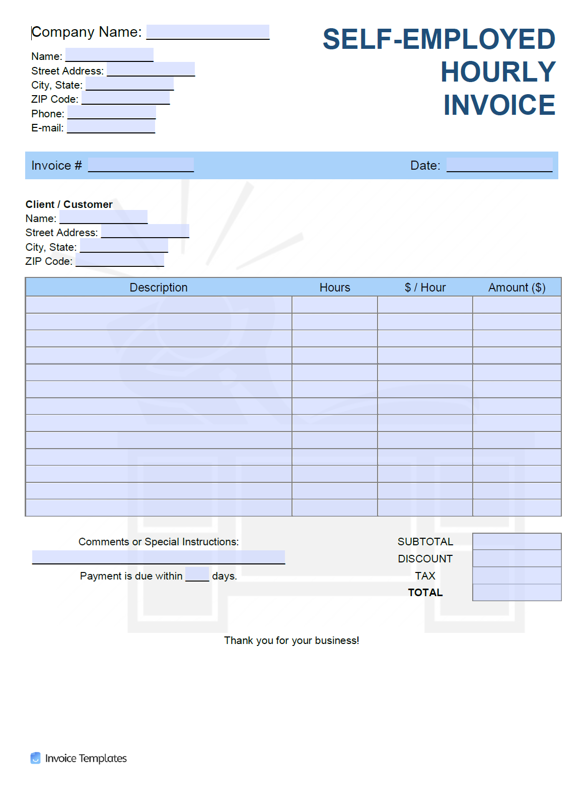 How To Make An Invoice Self Employed Uk